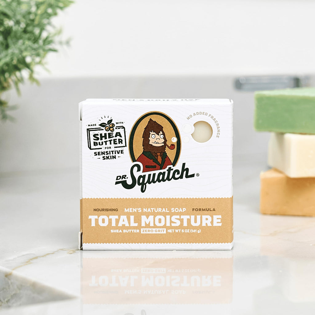 Dr. Squatch Natural Men’s Bar Soap - Cold Process Body Soap Bar with Natural Oils - Gifts for Men - Coconut Castaway, Fresh Falls & Cool Fresh Aloe (5 oz, 3-Pack)