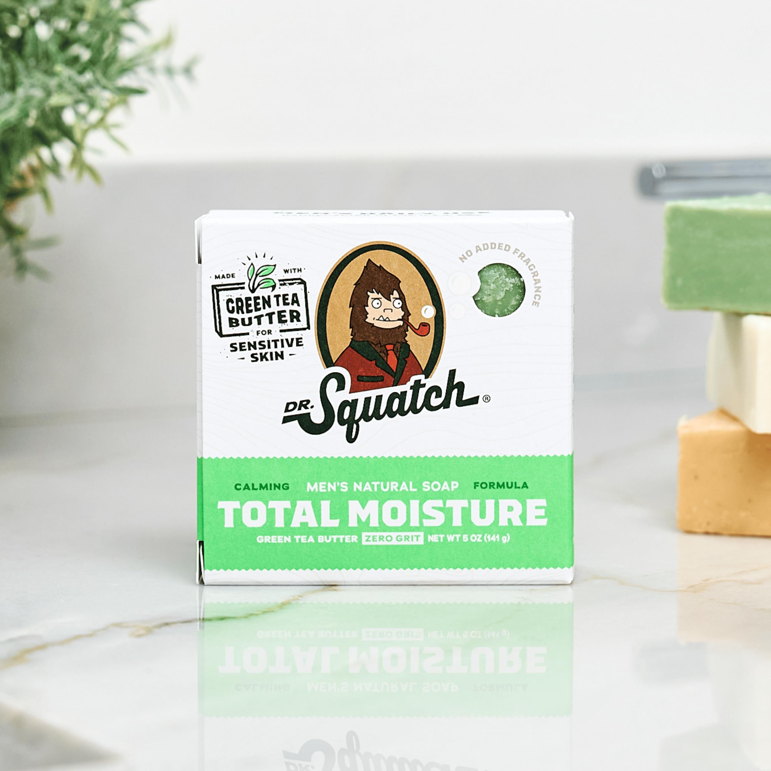 Dr. Squatch Natural Men’s Bar Soap - Cold Process Body Soap Bar with Natural Oils - Gifts for Men - Coconut Castaway, Fresh Falls & Cool Fresh Aloe (5 oz, 3-Pack)