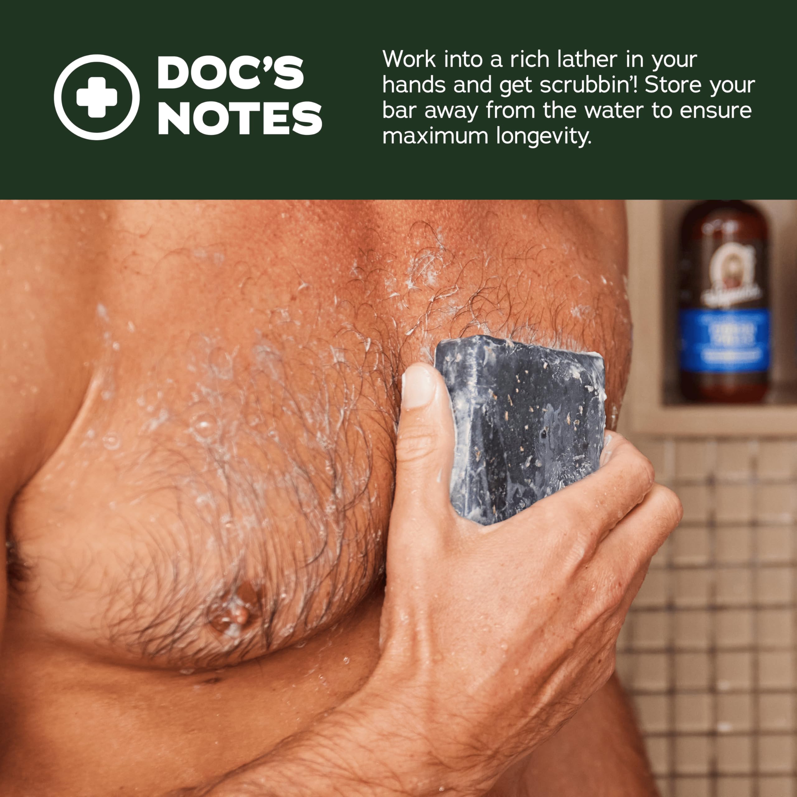 Dr. Squatch Natural Men’s Bar Soap - Cold Process Body Soap Bar with Natural Oils - Gifts for Men - Coconut Castaway, Fresh Falls & Cool Fresh Aloe (5 oz, 3-Pack)